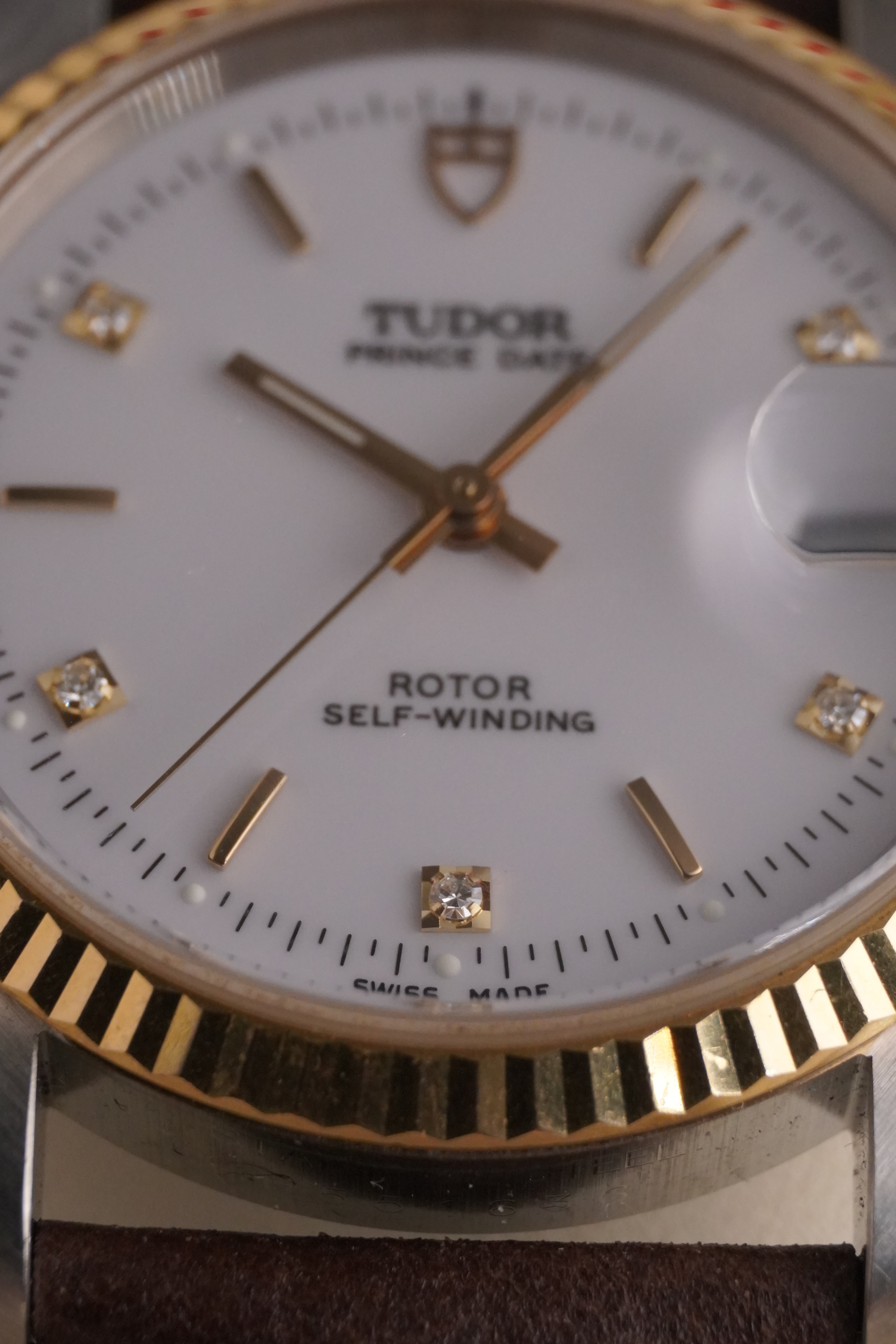 Gents Tudor Prince Date REF: 74033 “ Two-Tone With White Diamond Dial 2005 Neo Vintage