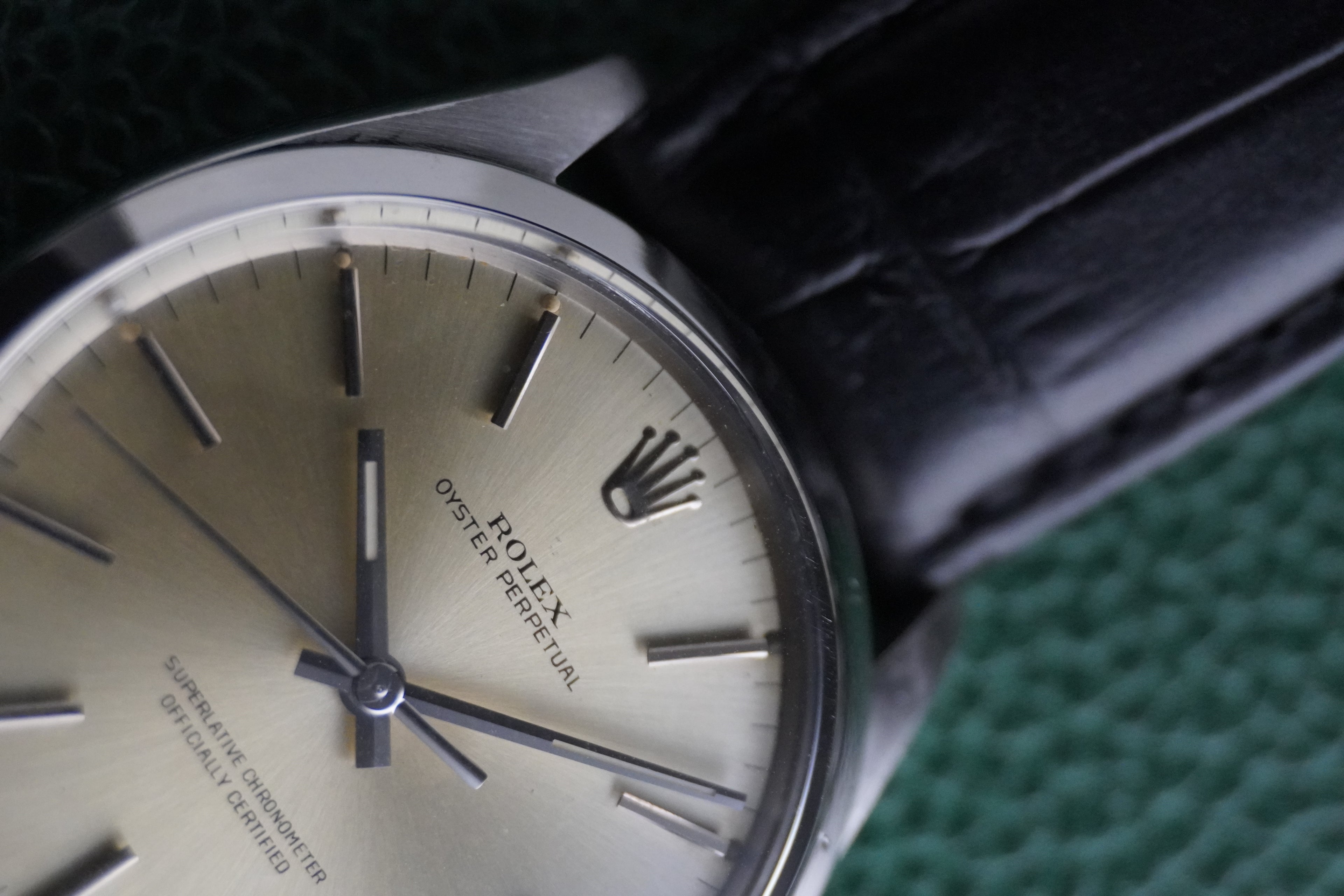 1971 Rolex Oyster Perpetual Ref. 1002 | Caliber 1560 | Serviced | Full Set (Box & Papers) |