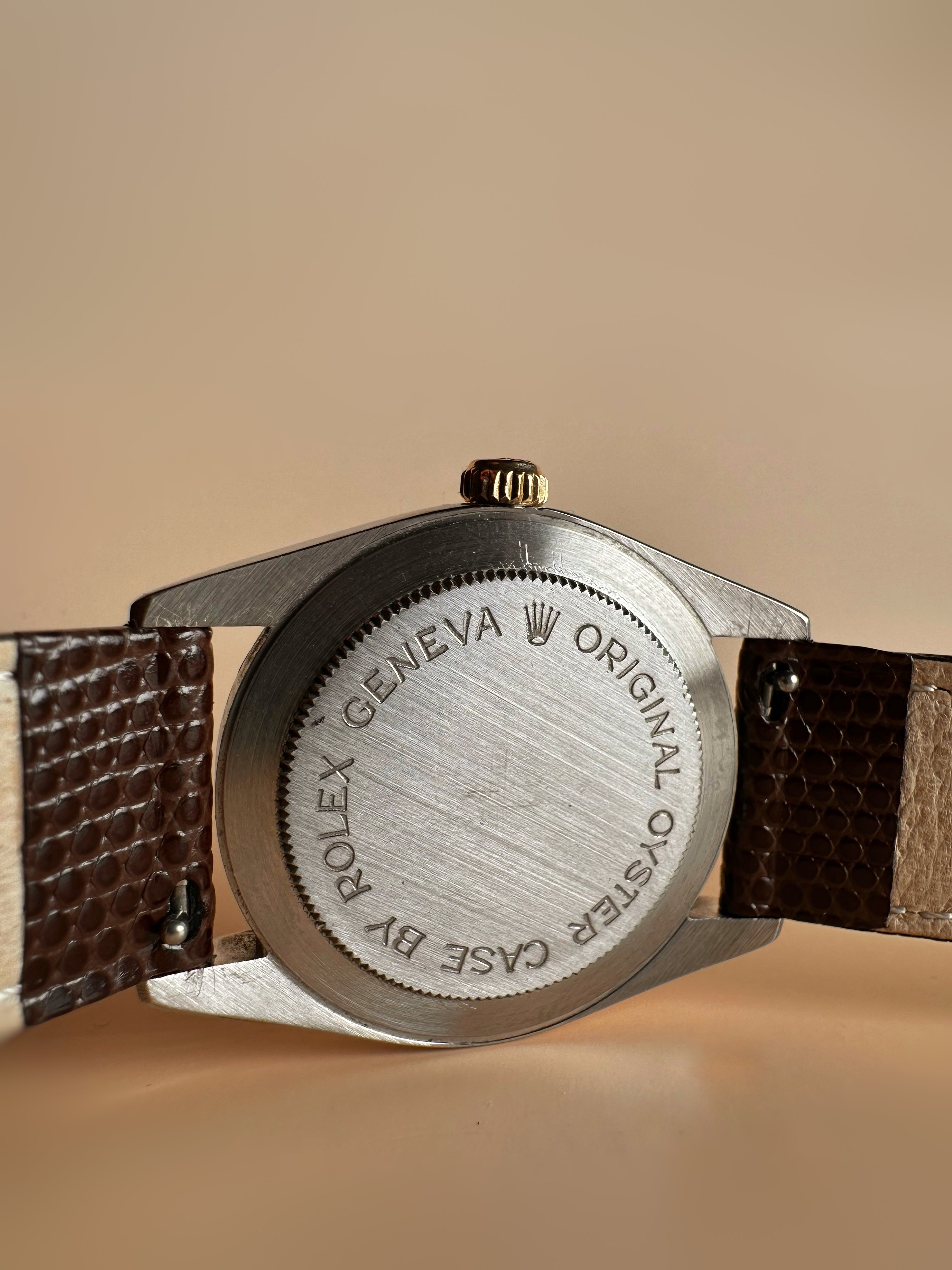 Mid 80s Tudor/Rolex Gents Prince Oysterdate Champagne Dial REF:75203 18ct Fluted Yellow Gold Bezel 34mm