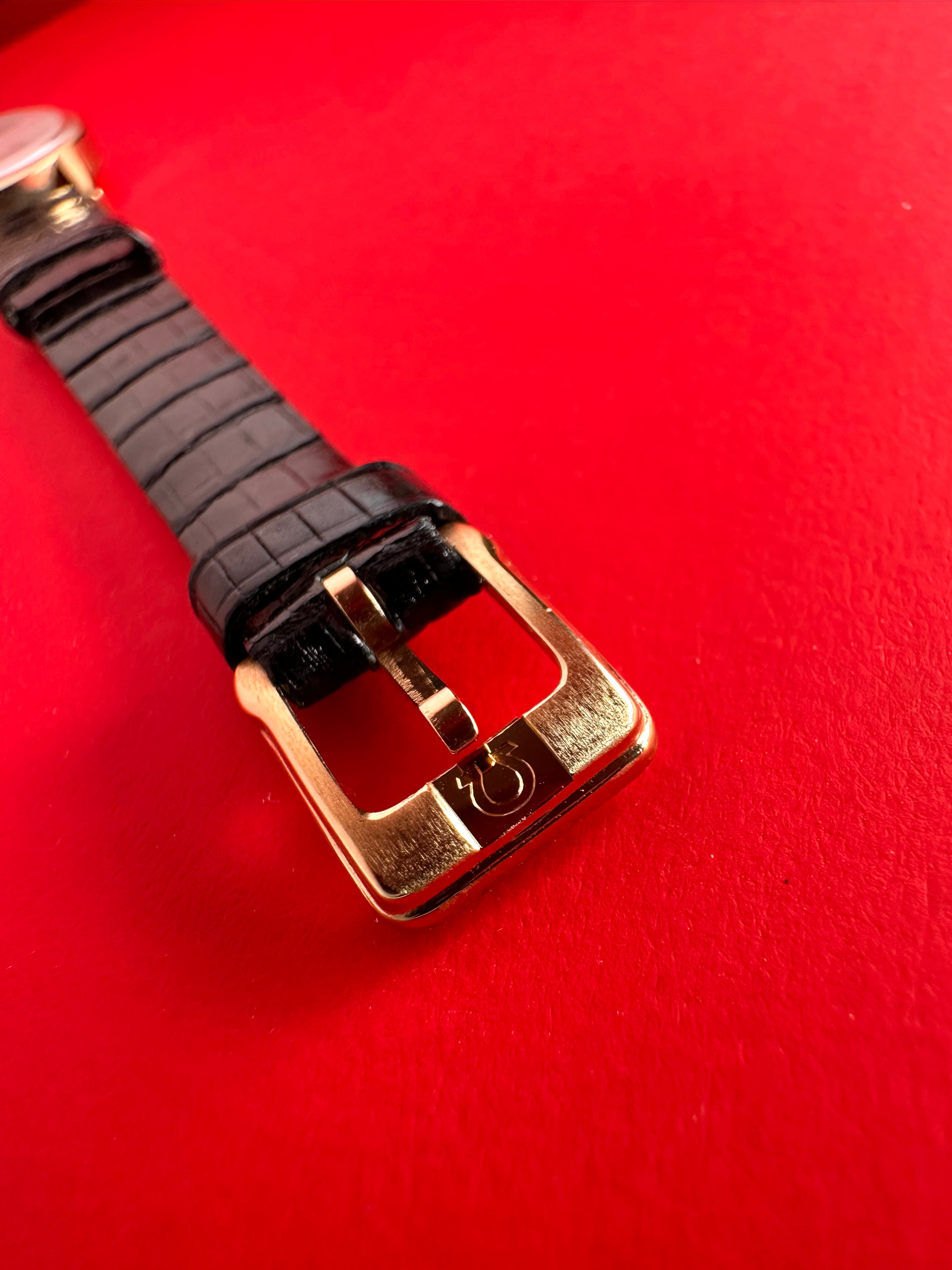 Solid 9ct Yellow Gold Ladies  Omega  Reference . 511.5002 Vintage From 1965