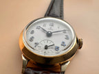 Exceptional Fancy Lugs B.W.C Case Solid 9ct Yellow Gold Ladies Tudor Mechanical Watch 60s