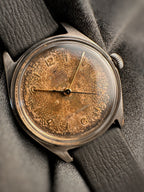 Double Signed Extremely Rare Rolex Oyster Ref:4444 Tropical Dial Retailed By “H. Newman, Australian Jeweller” POA Dated 1958