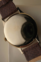 Case back 9ct Solid Yellow Gold Tudor Gents 1960s Watch
