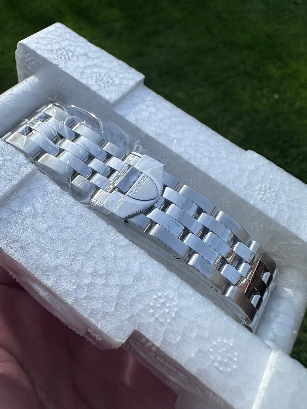 Tudor Glamour Date Diamond Dial Ref. 55000 – Stainless Steel Automatic – Silver Factory Diamond Dial