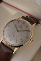 Exceptional Condition Tudor Gents 9ct Solid Yellow Gold Dress Watch -Sub Seconds – Manual Wind – Mid 1960s