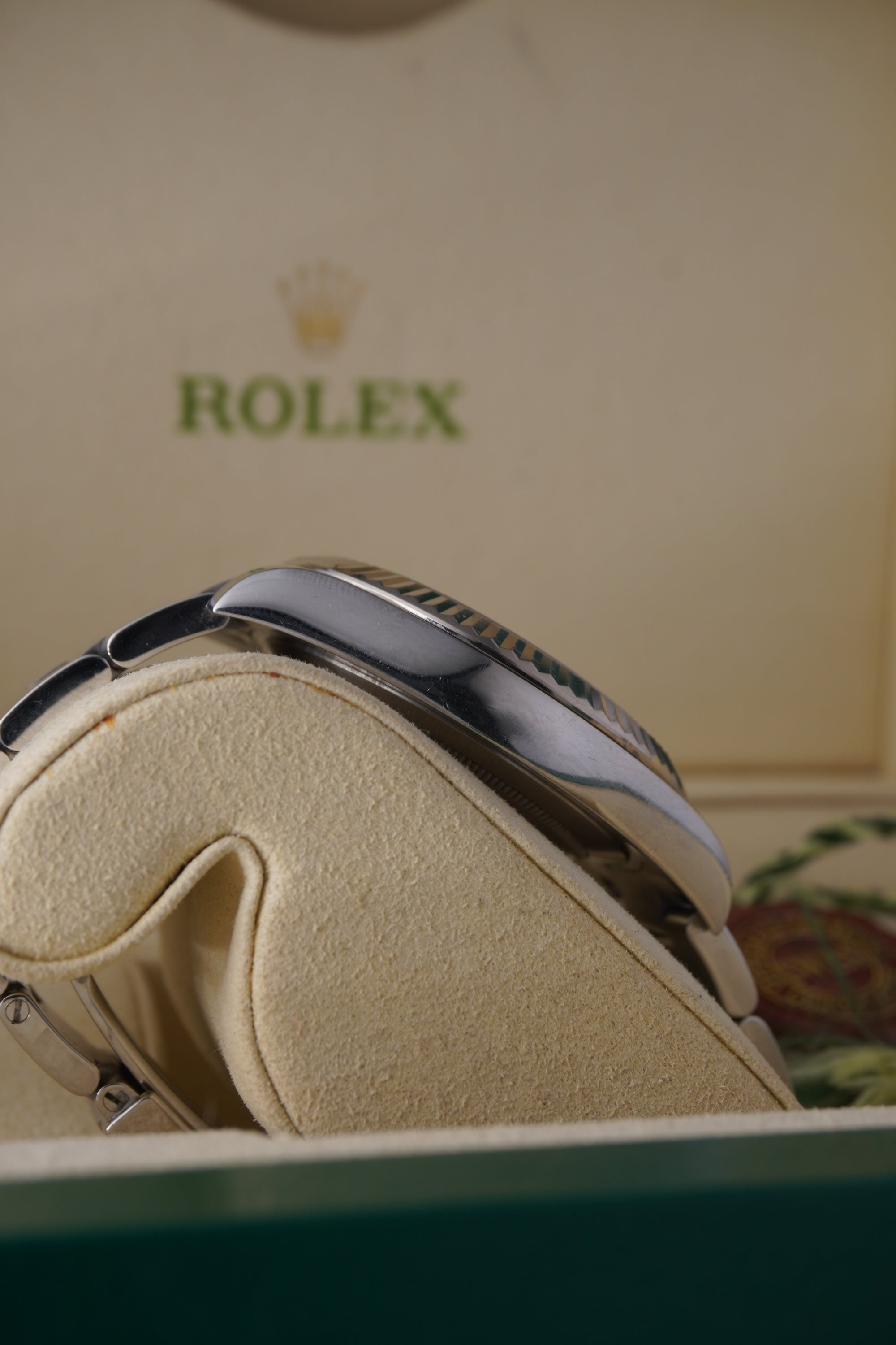 Rolex Datejust 116334 Box And Papers  2013 Black Dial with White Roman Numerals
