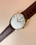 Stunning 1960 OMEGA SOLID 9ct GOLD Ivory Dial CAL 285 Ref: 928 Gent’s WATCH