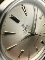 Marvellous Gents Tudor/Rolex Oyster Ref:7934 1960s Silver Sunburst Dial In Mint Condition