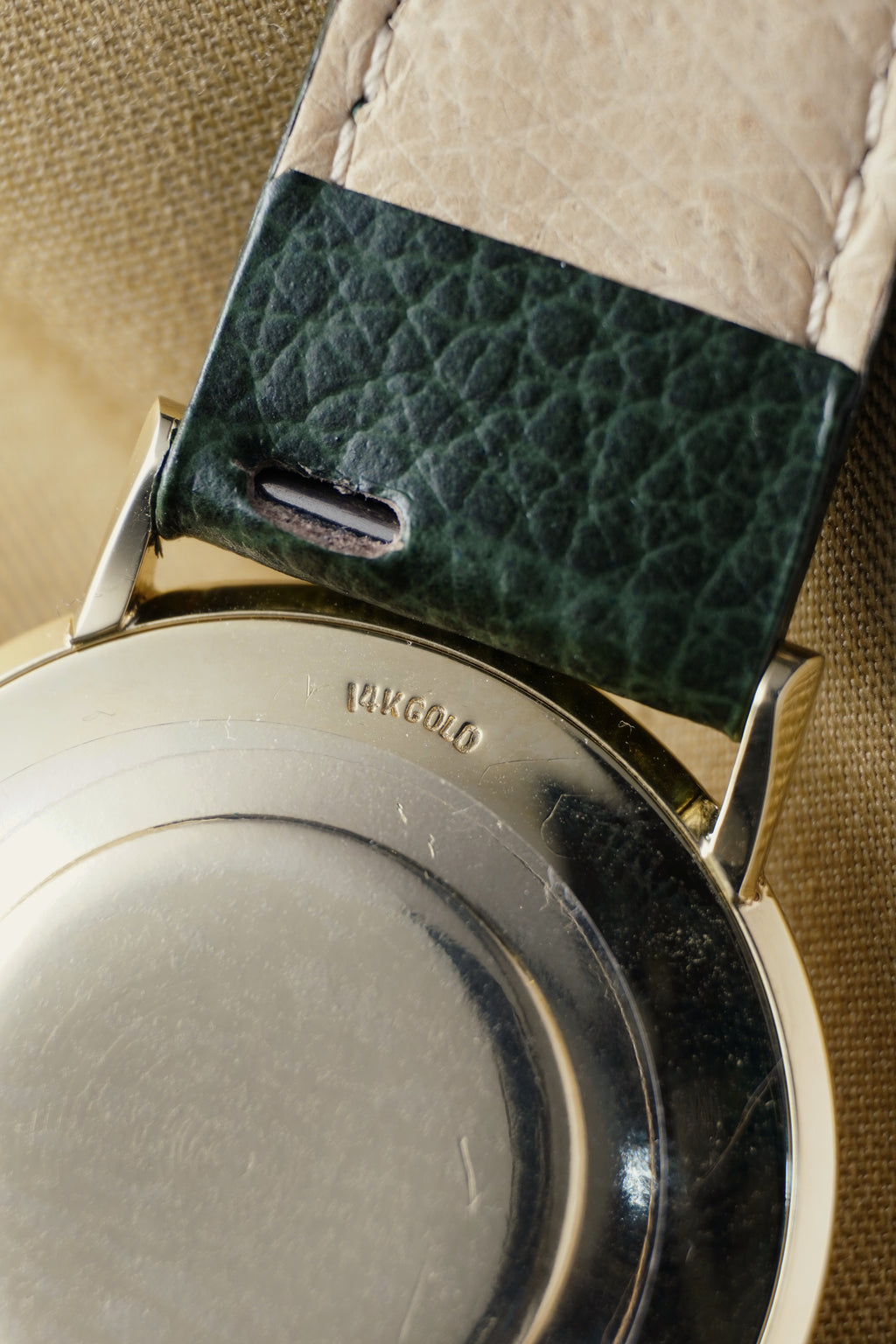 A Refined and Elegant 1970s Gents Omega Dress Watch in Solid 14k Gold – Featuring a Rare Ross Case (US MARKET)
