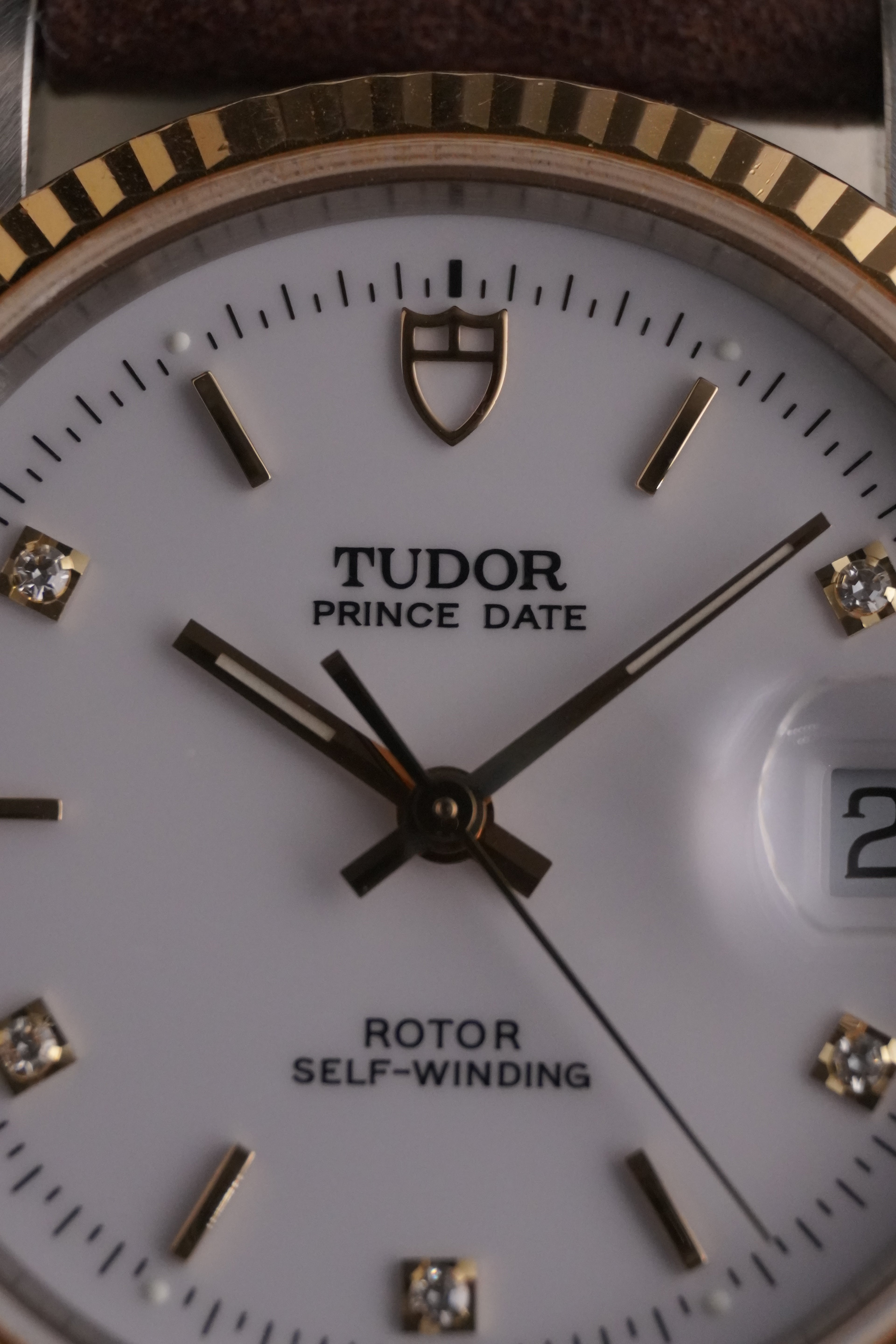Gents Tudor Prince Date REF: 74033 “ Two-Tone With White Diamond Dial 2005 Neo Vintage