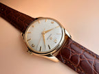 Stunning 1960 OMEGA SOLID 9ct GOLD Ivory Dial CAL 285 Ref: 928 Gent’s WATCH