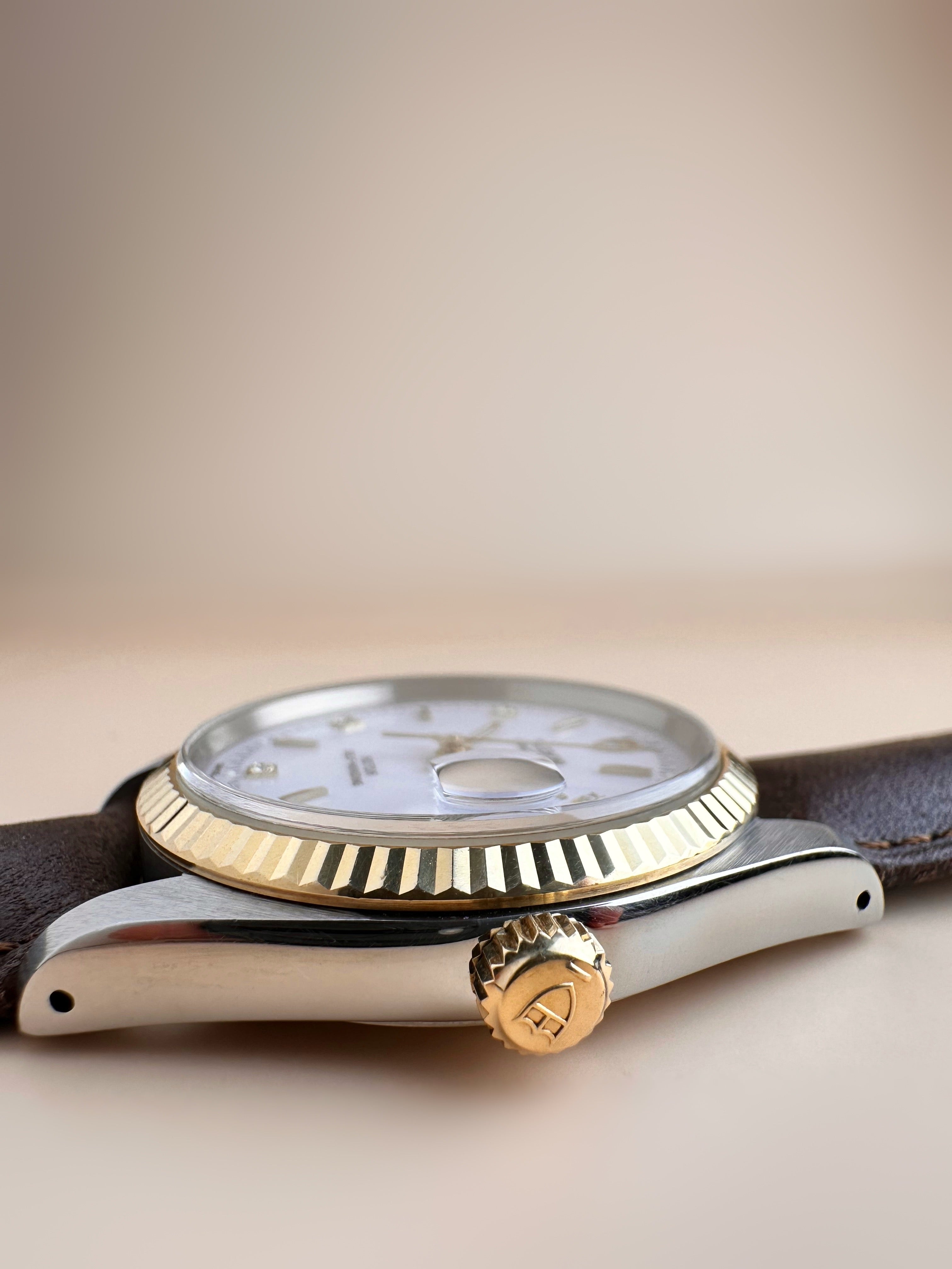 Gents Tudor Prince Date REF: 74033 “ Two-Tone With White Diamond Dial 2005 Neo Vintage