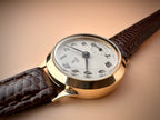 Exceptional Fancy Lugs B.W.C Case Solid 9ct Yellow Gold Ladies Tudor Mechanical Watch 60s