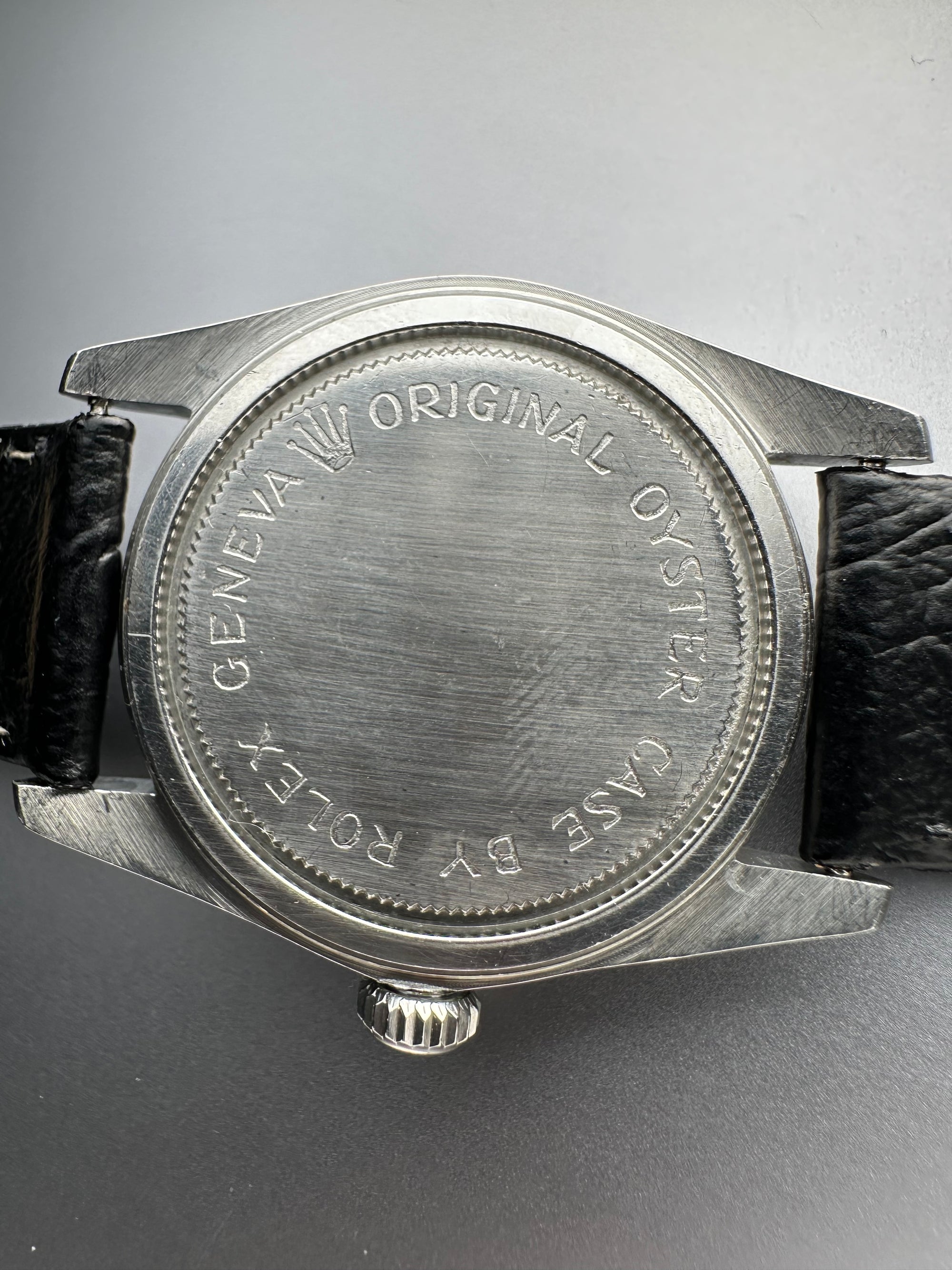 Marvellous Gents Tudor/Rolex Oyster Ref:7934 1960s Silver Sunburst Dial In Mint Condition