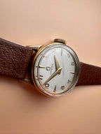 Lovely Ladies Solid 9ct Yellow Gold Dennison Case Omega Manual Wind Dress Watch  60s