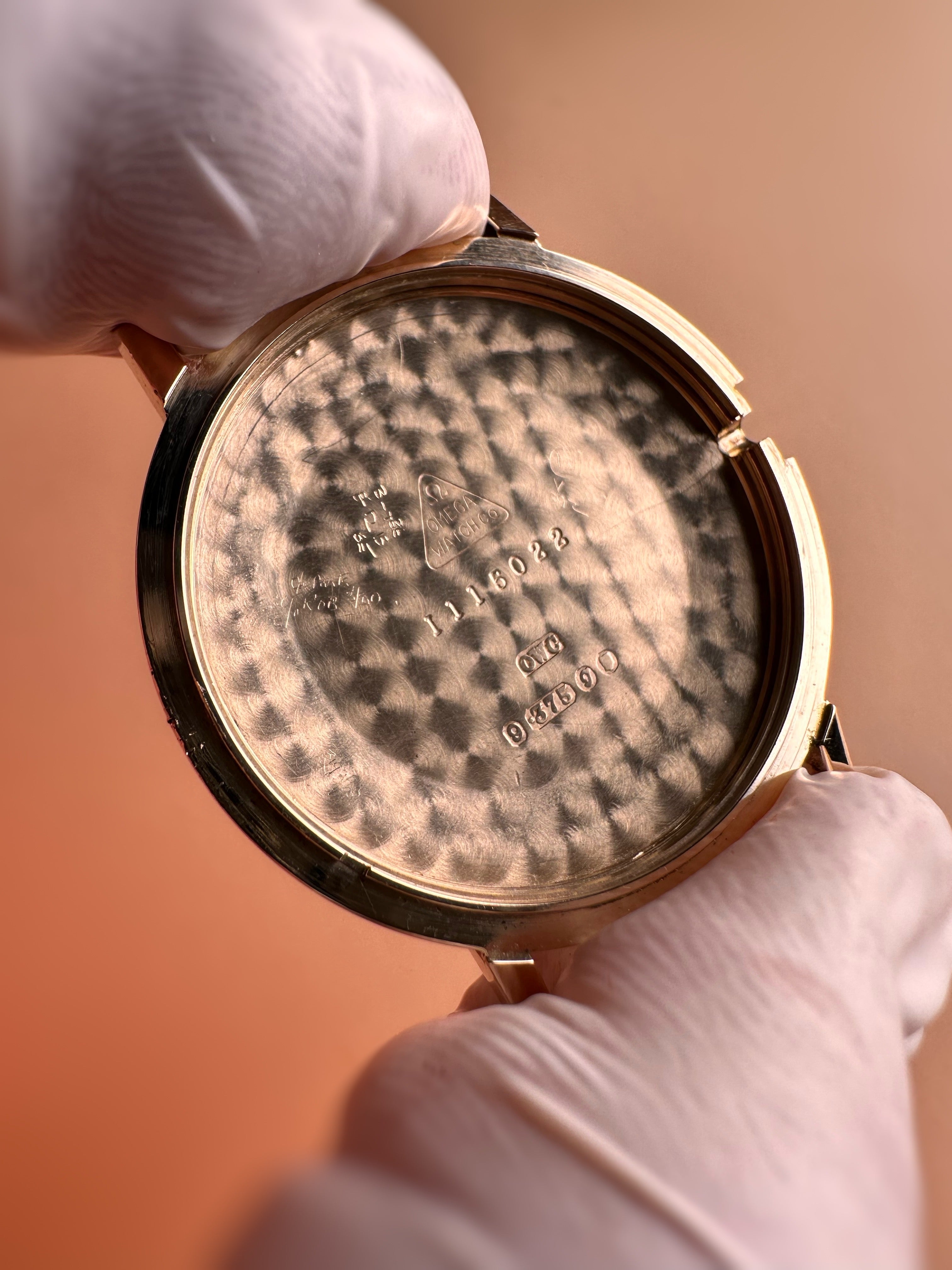 Omega 9ct Yellow Gold Vintage Watch Case London Cased 1971
