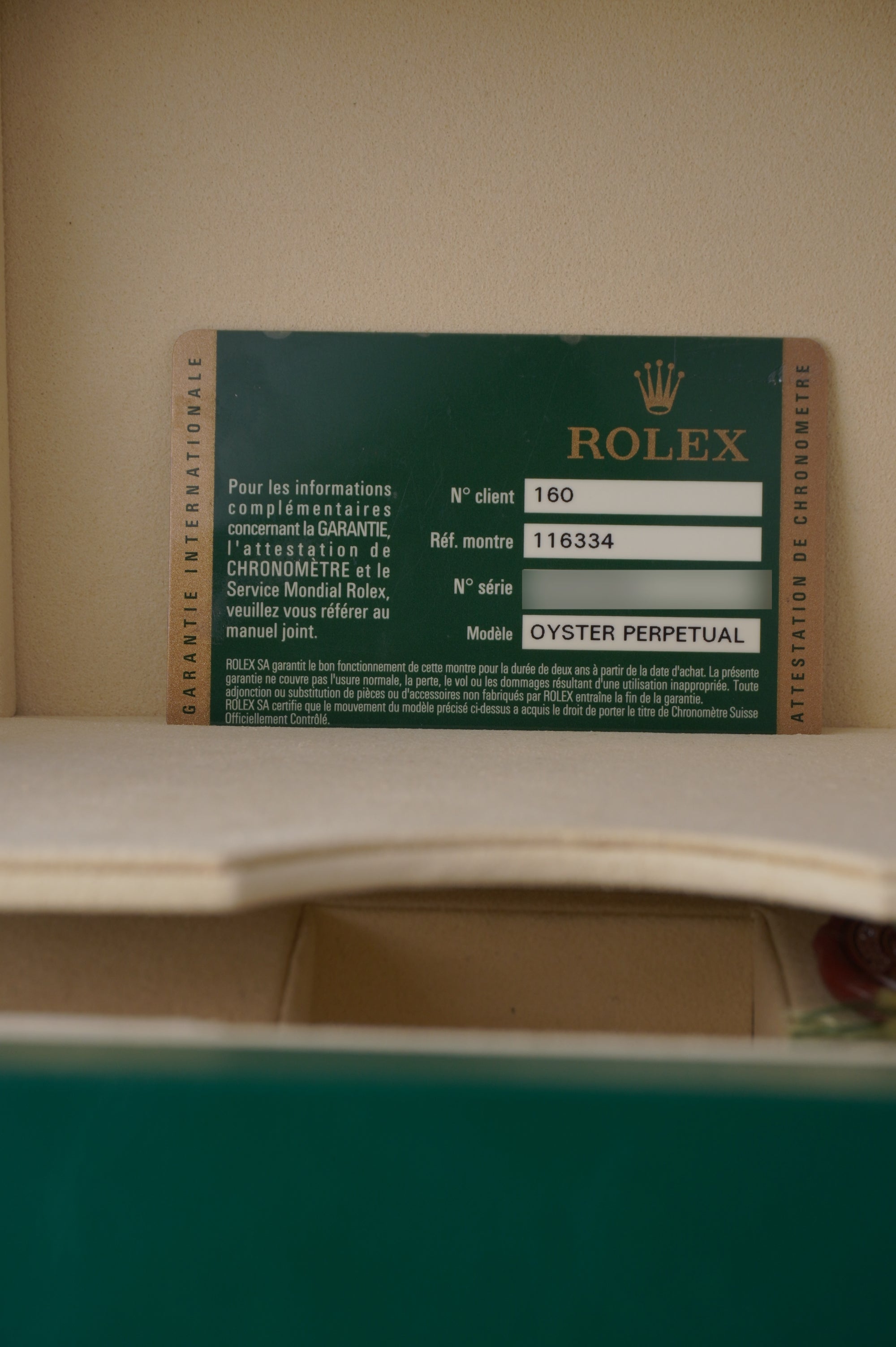Rolex Datejust 41 – Ref. 116334 (2013)
Black Roman Dial | Box & Papers