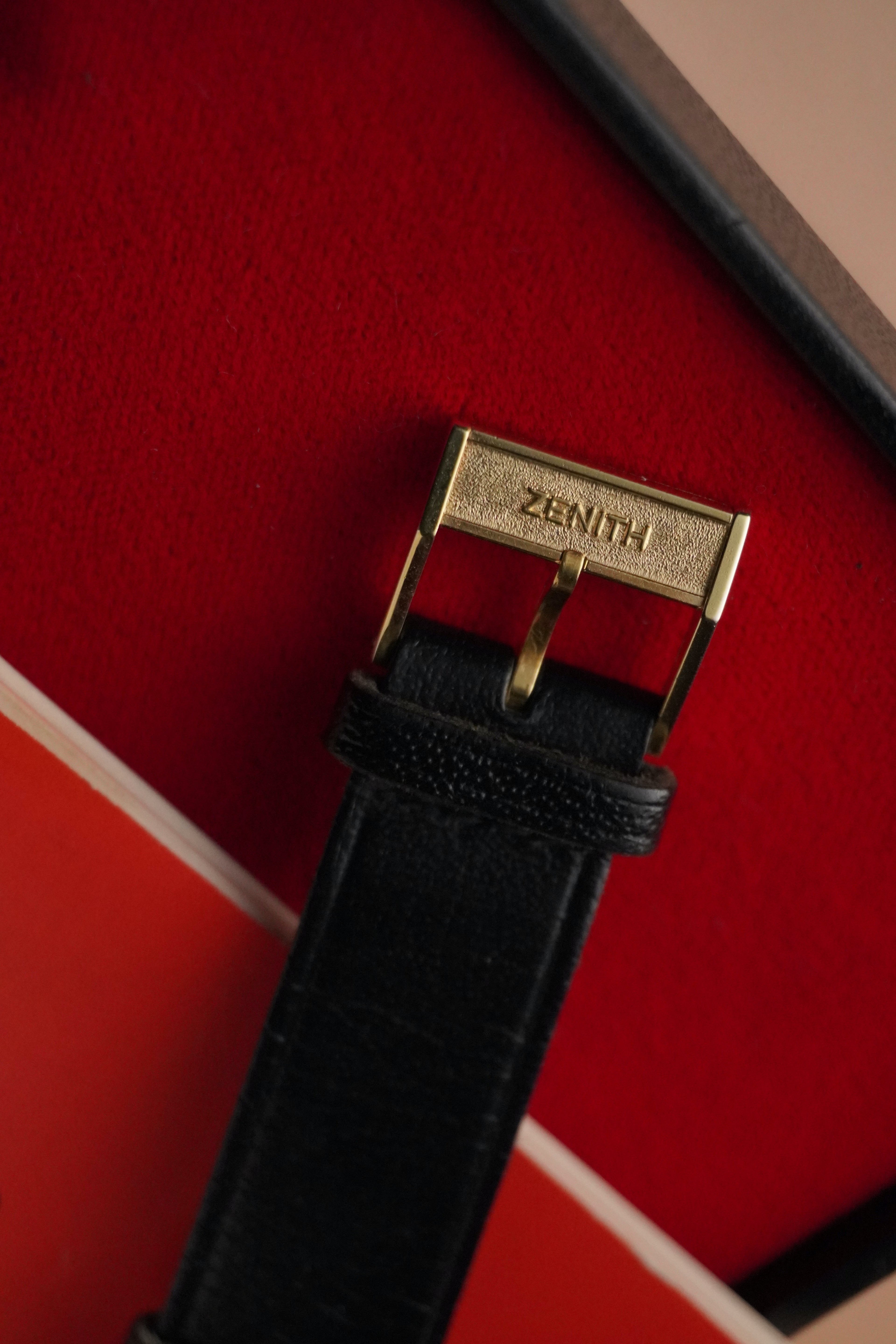 Zenith Vintage Gold Buckle