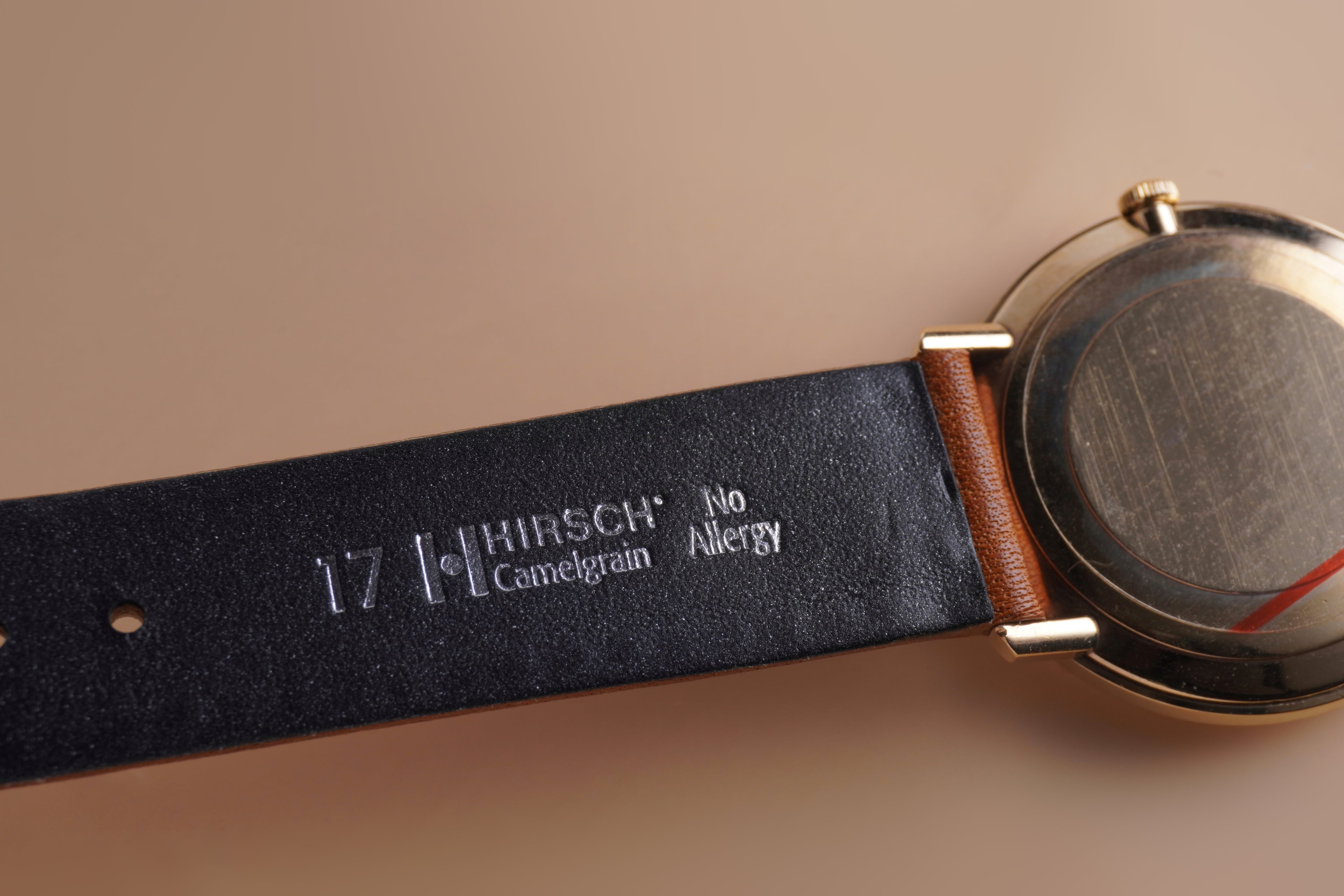 Omega De Ville Linen Dial 9ct Yellow Gold 