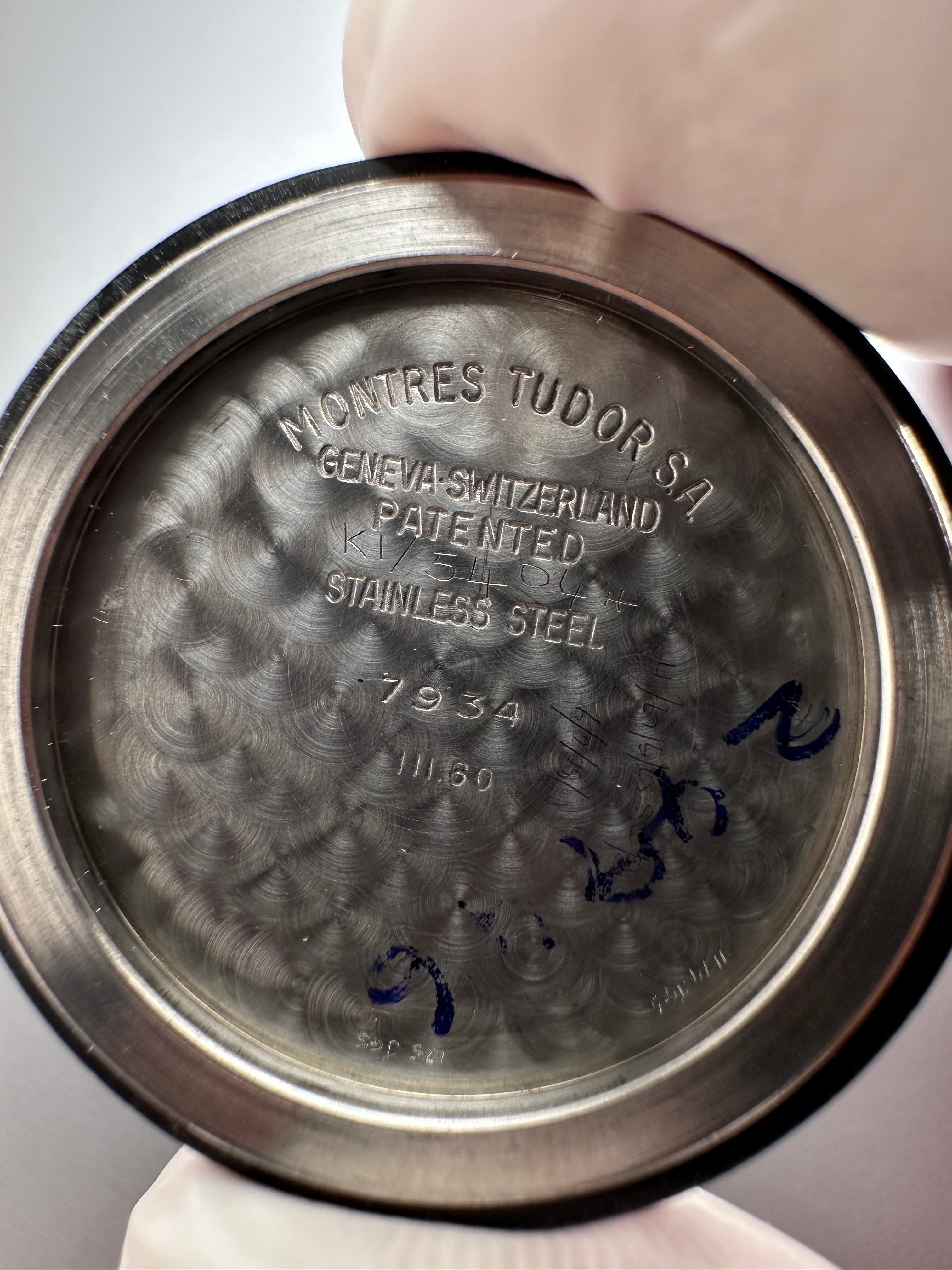 Montres Tudor SA 7934 Patented Stainless Steel 