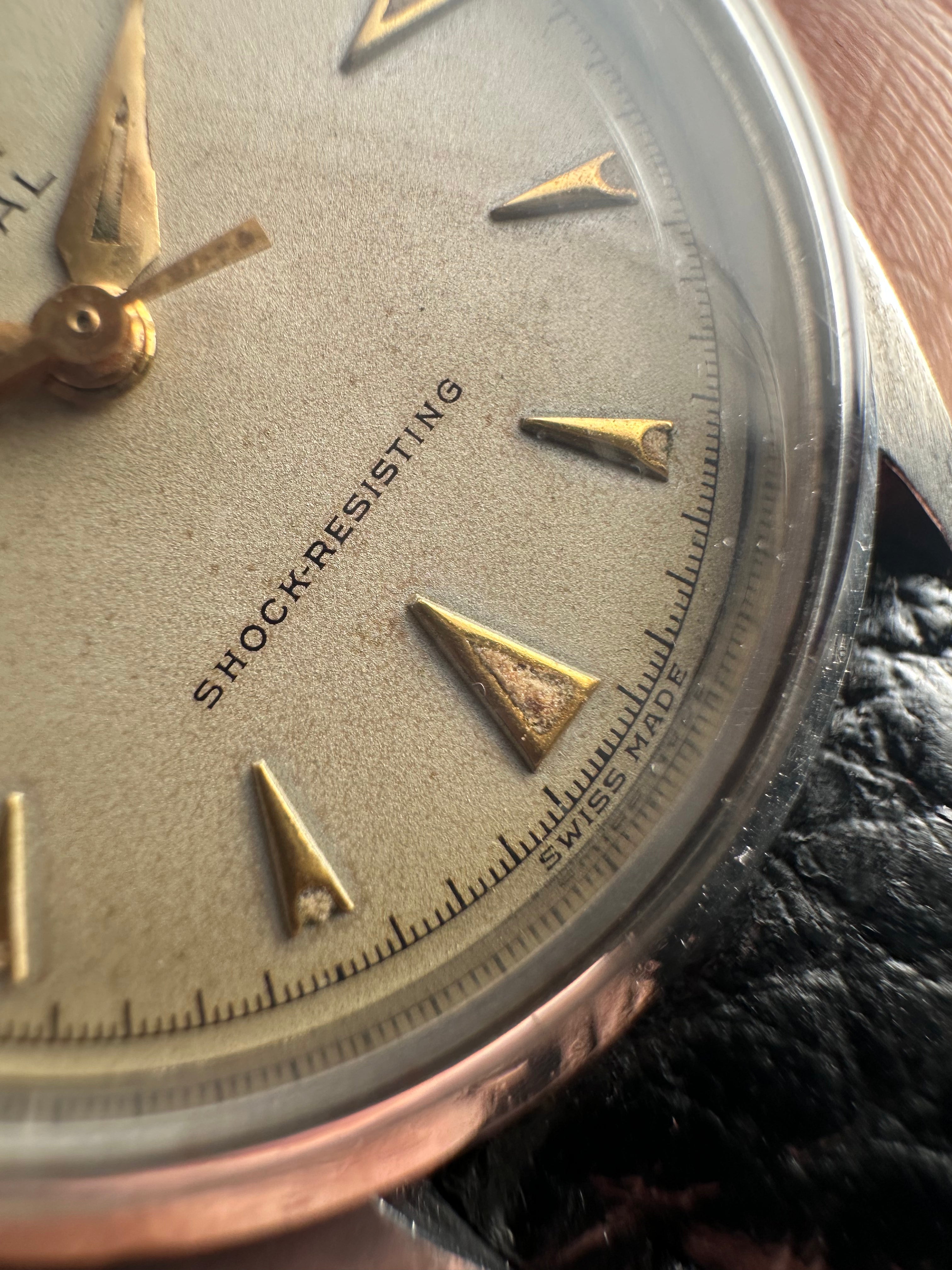 1960 Ref:7934 Tudor/Rolex Oyster Royal Watch  – Untouched Patina Dial, 34mm, Manual Wind Small Rose