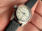 1960s Ladies Tudor Rolex Oyster 'Small Rose' With Extremely Rare Uncommon Rolex Oyster Crown