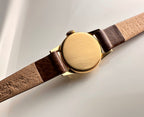 Attractive Solid 18ct Yellow Gold Ladies Omega  Vintage From early 50s Rare Hour Index