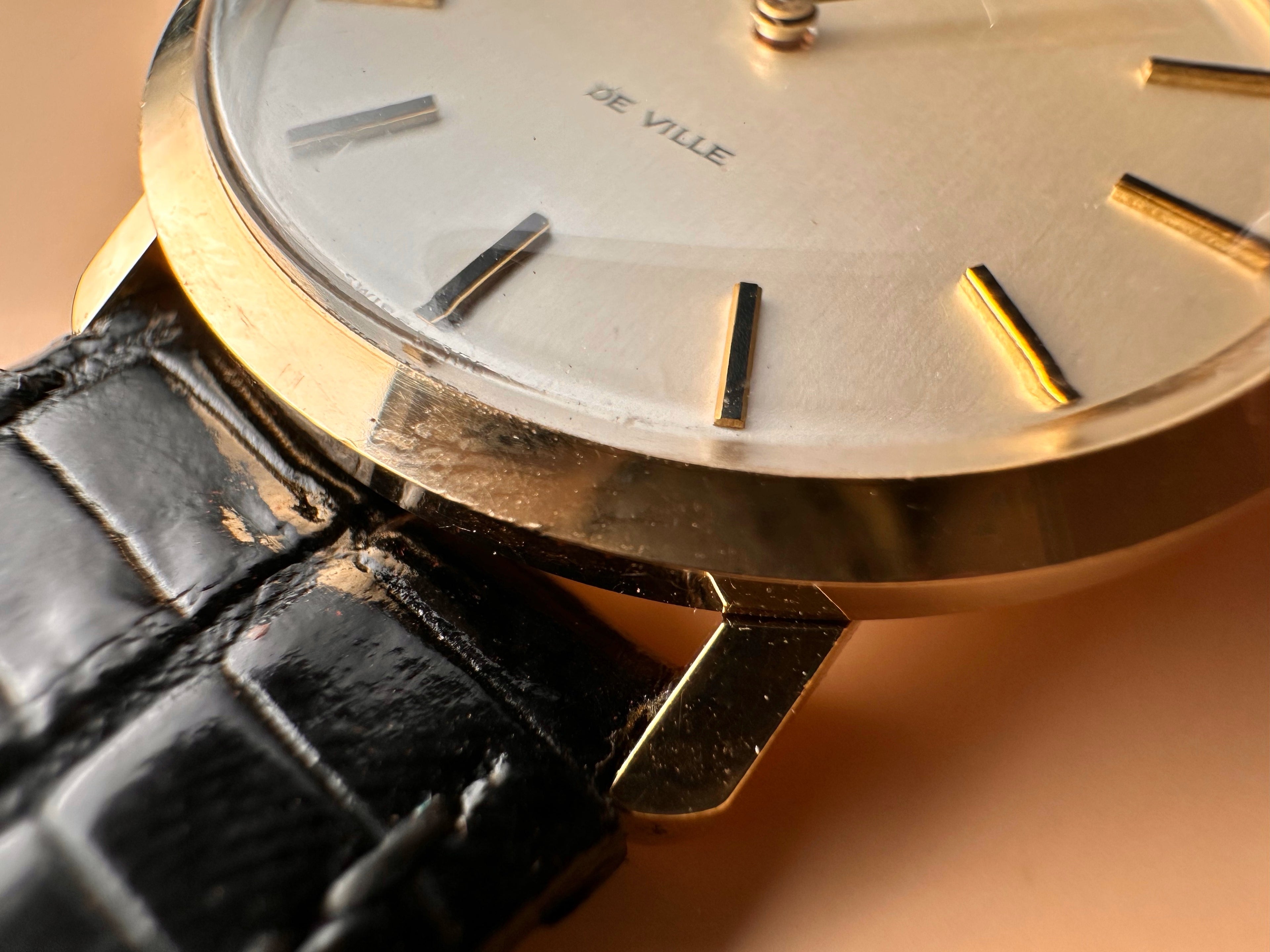 Omega De Ville 9ct Yellow Gold 