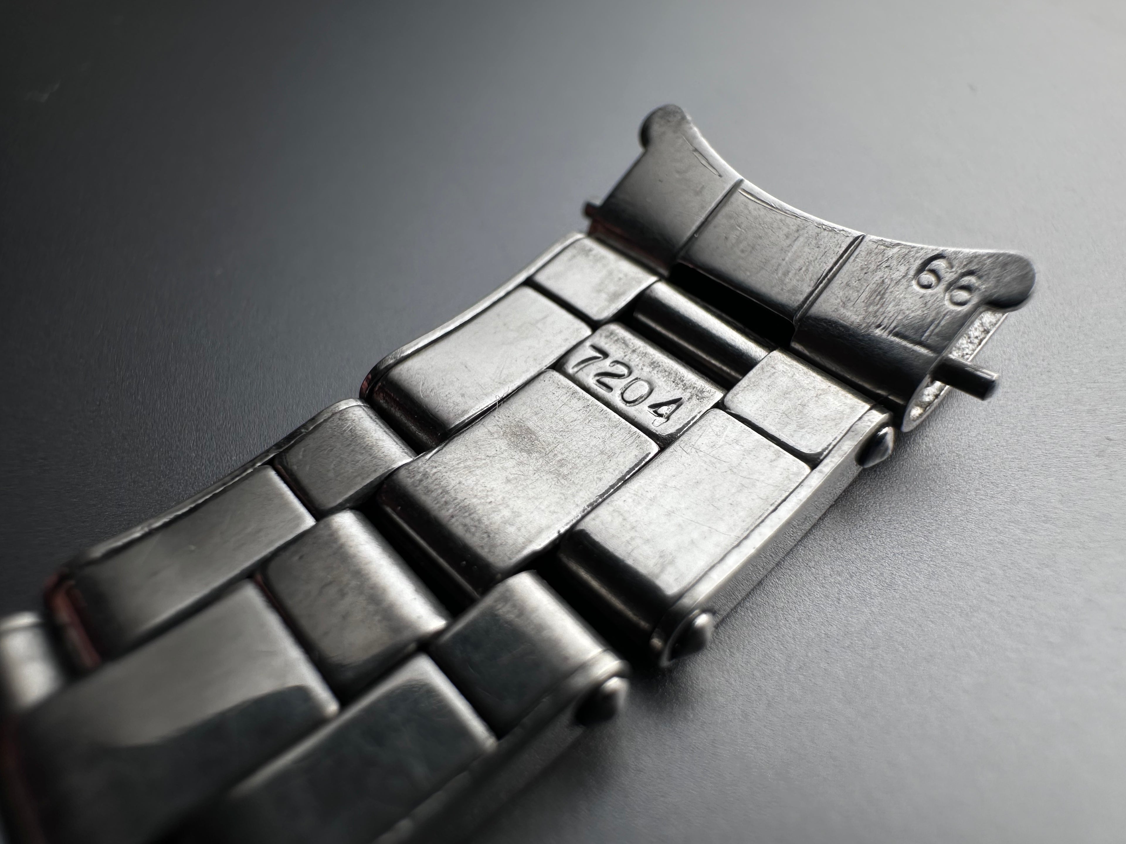 Rolex 7204 Riveted Bracelet 66 End Links