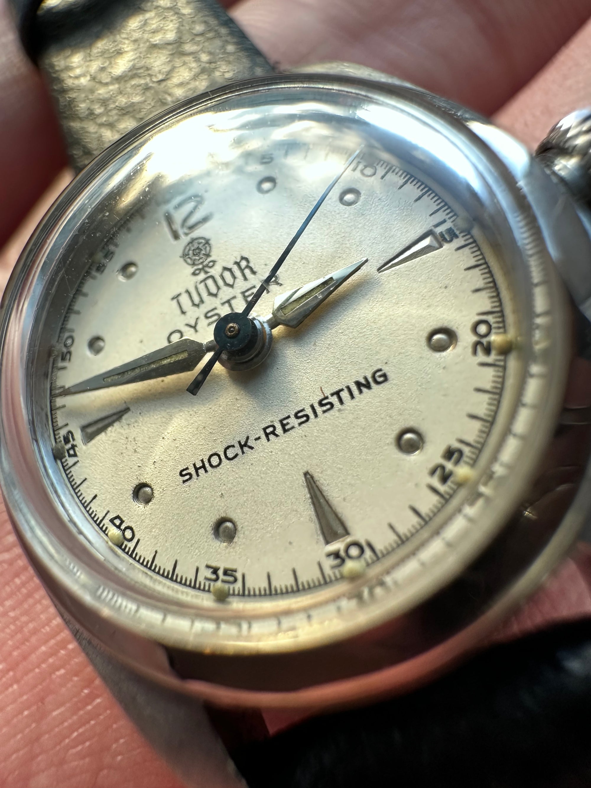 時計 Vintage Tudor Oyster  small rose SUPER RARE VINTAGE 1940s ROLEX TUDOR OYSTER LONDON SMALL