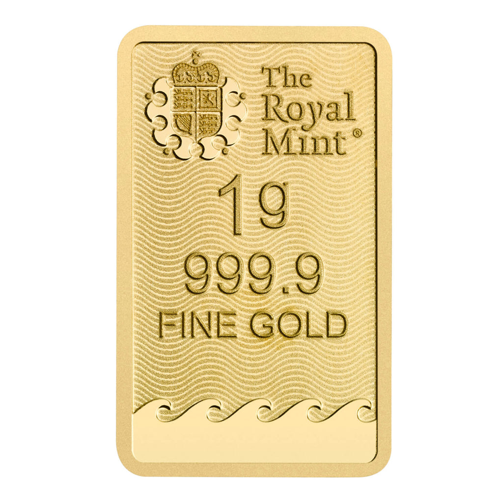 Britannia 1g Gold Bullion Minted Bar