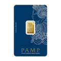 2.5g Gold Bar PAMP Lady Fortuna Minted