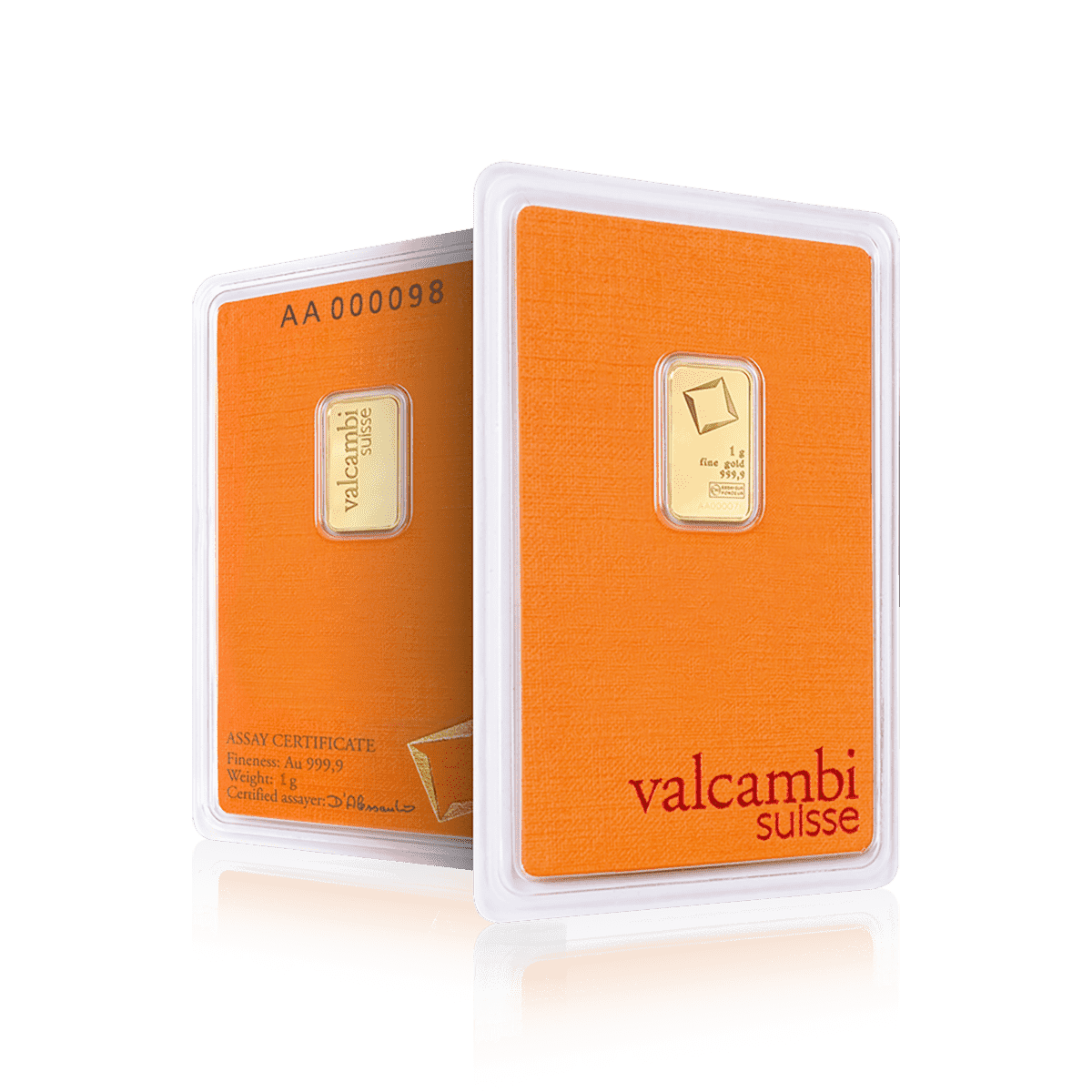 Valcambi Suisse 1 Gram Gold Bar UK